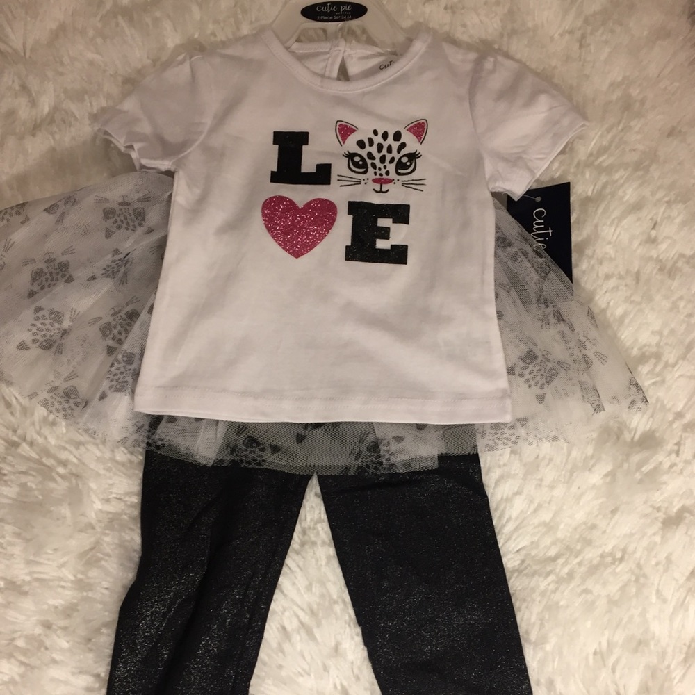 Girls 24 month Cutie Pie 2 piece set